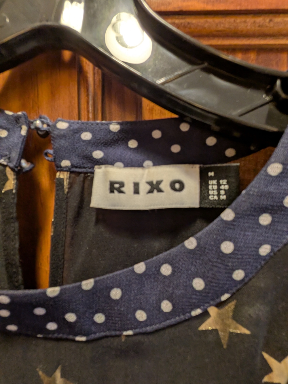 Rixo Meg Star Midi Dress - Picture 4 of 6